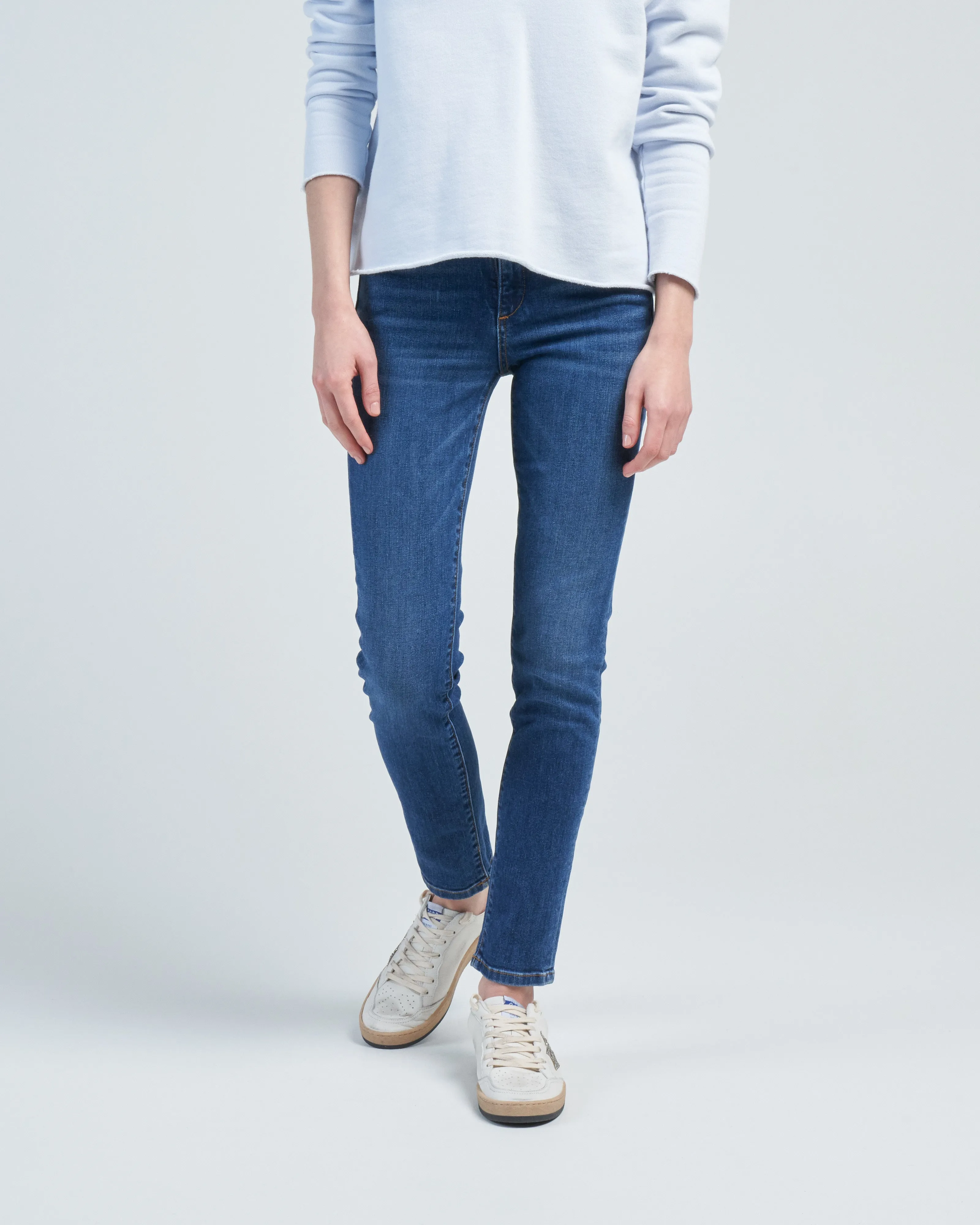 mid rise skinny