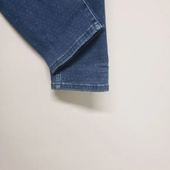 MiH Jeans Bonn Polka Dotted High Rise Skinny Jeans Size 26