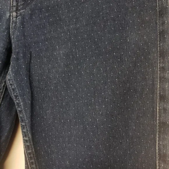 MiH Jeans Bonn Polka Dotted High Rise Skinny Jeans Size 26