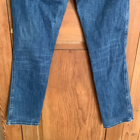 MIH The Paris mid rise cropped slim leg denim jeans