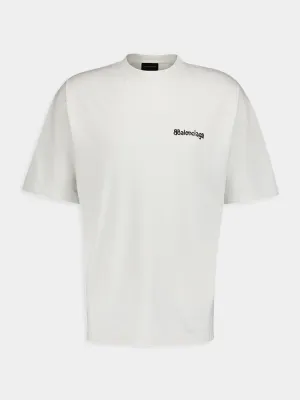 Minimalist Logo Cotton T-Shirt