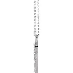 Miraculous Mary Heart 16-18" Necklace or Pendant R50013
