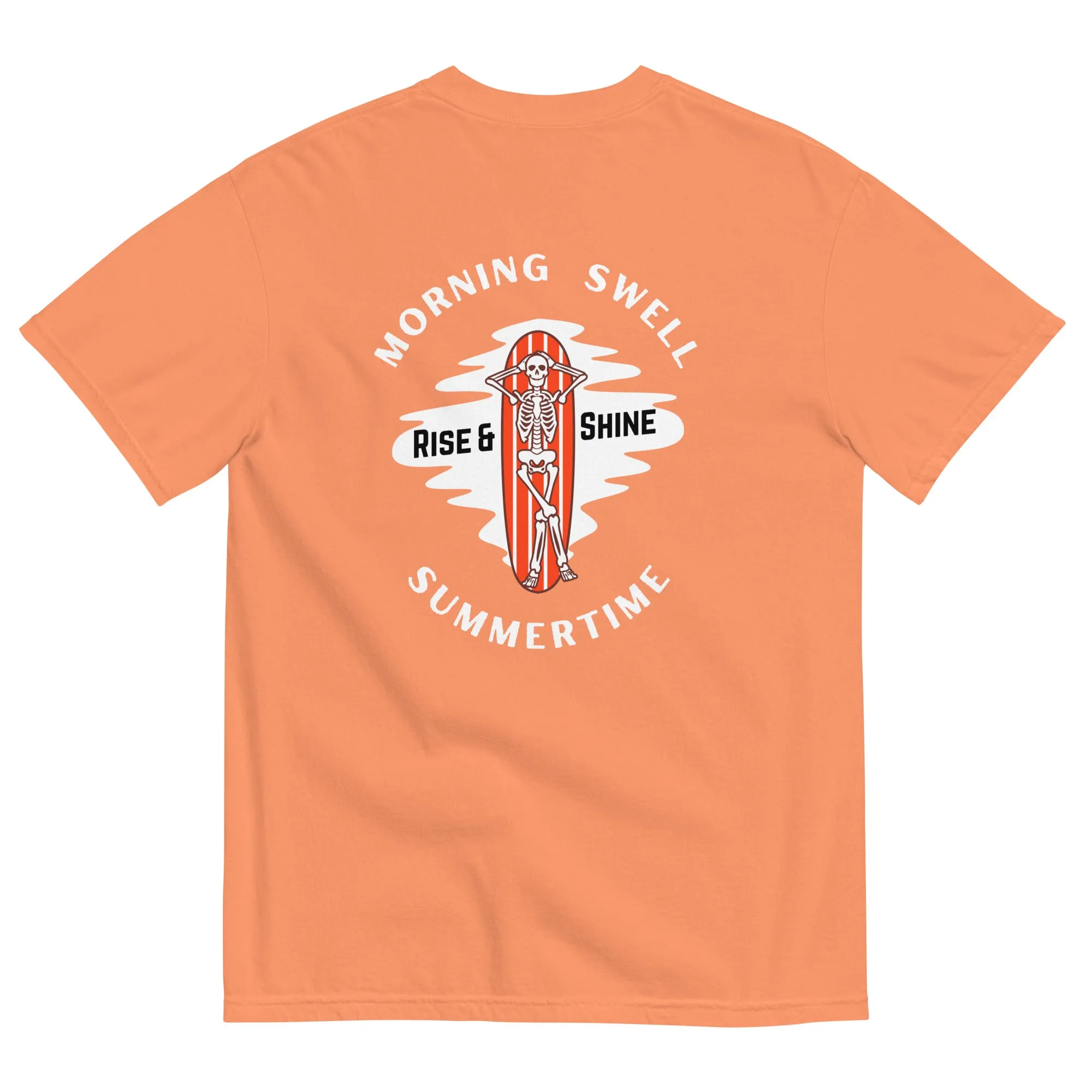 Morning Swell men's garment-dyed heavyweight t-shirt