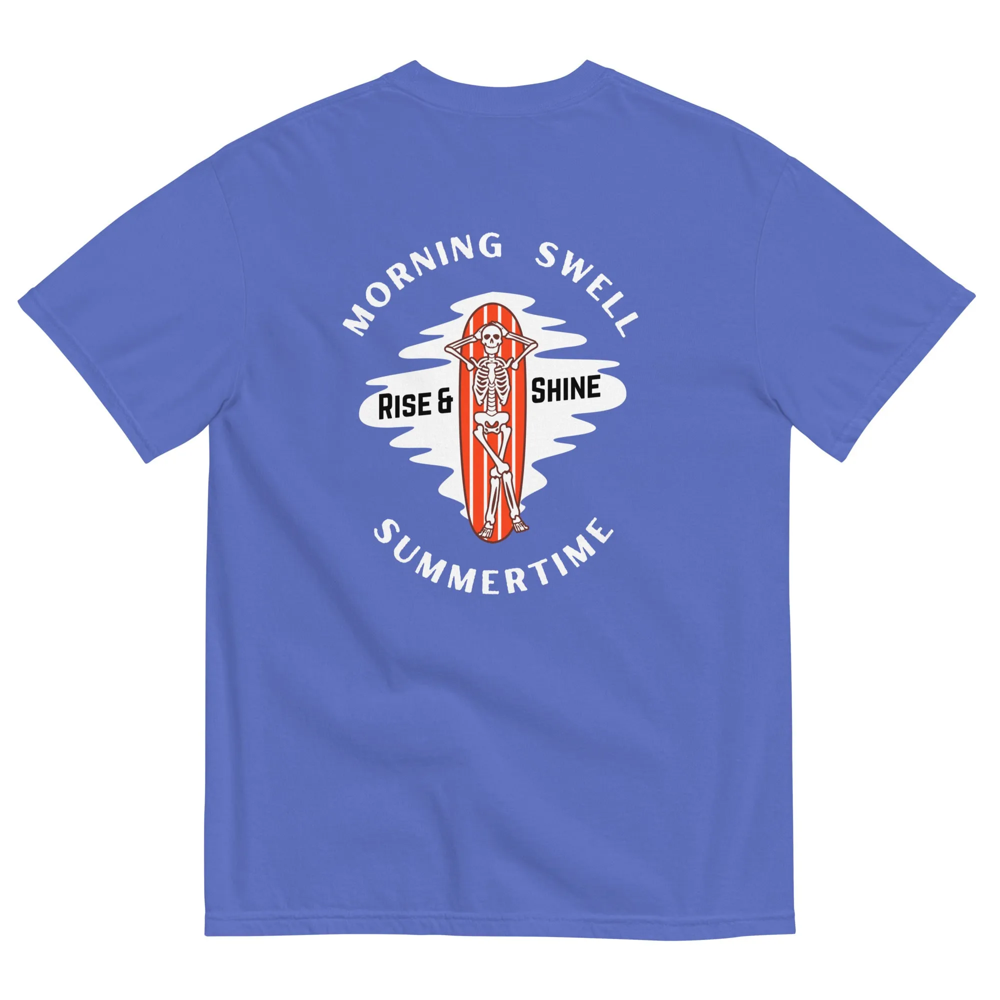 Morning Swell men's garment-dyed heavyweight t-shirt