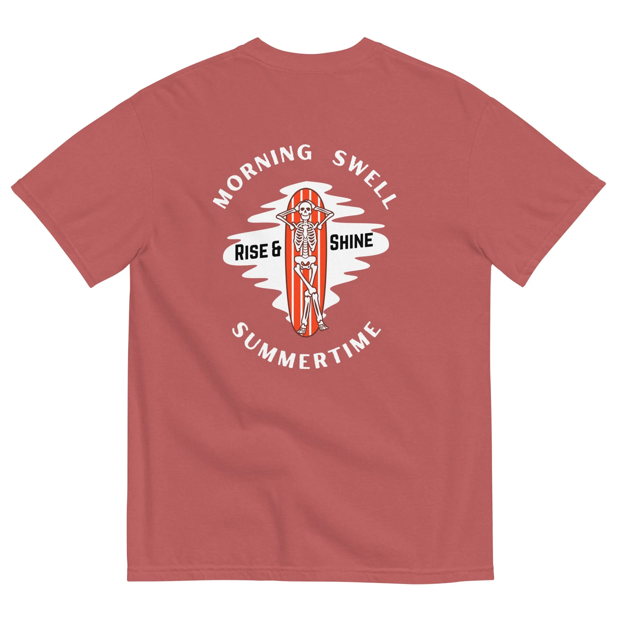Morning Swell men's garment-dyed heavyweight t-shirt