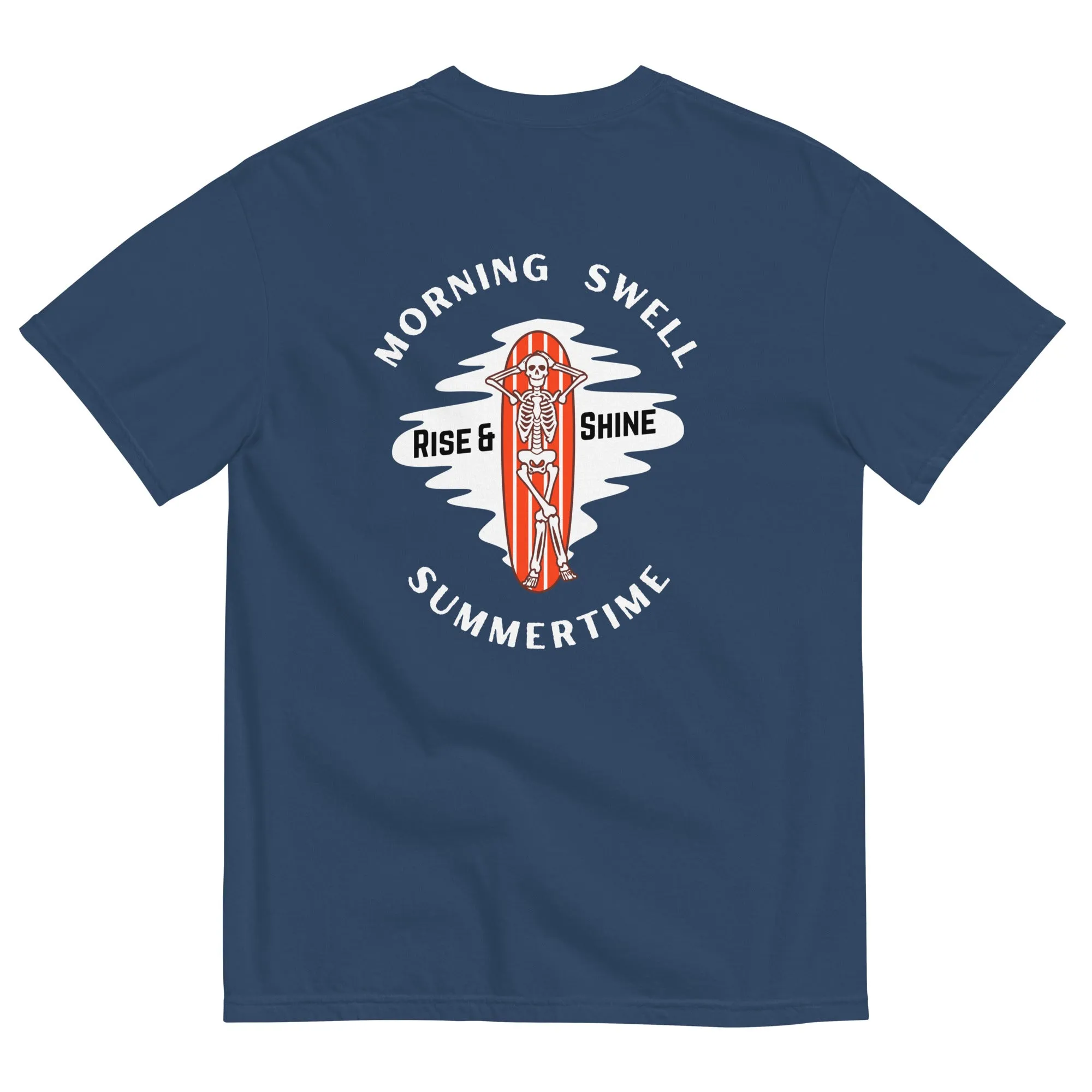 Morning Swell men's garment-dyed heavyweight t-shirt