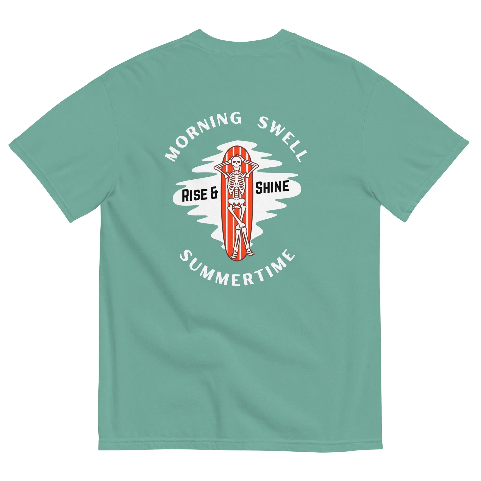 Morning Swell men's garment-dyed heavyweight t-shirt
