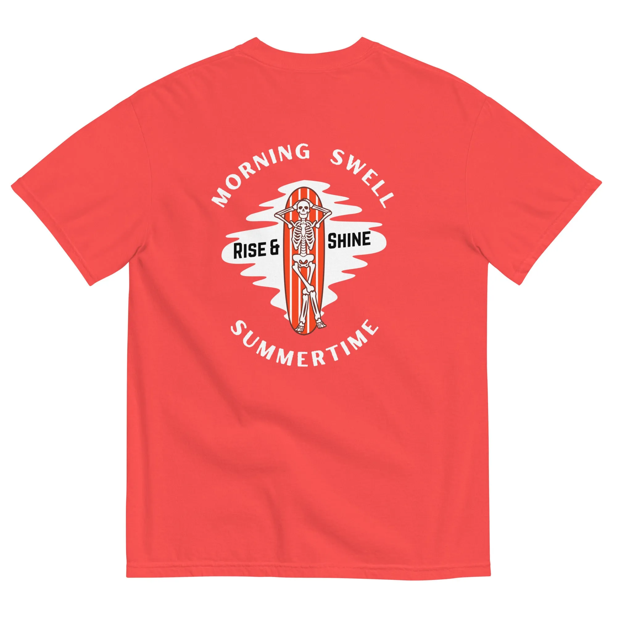Morning Swell men's garment-dyed heavyweight t-shirt