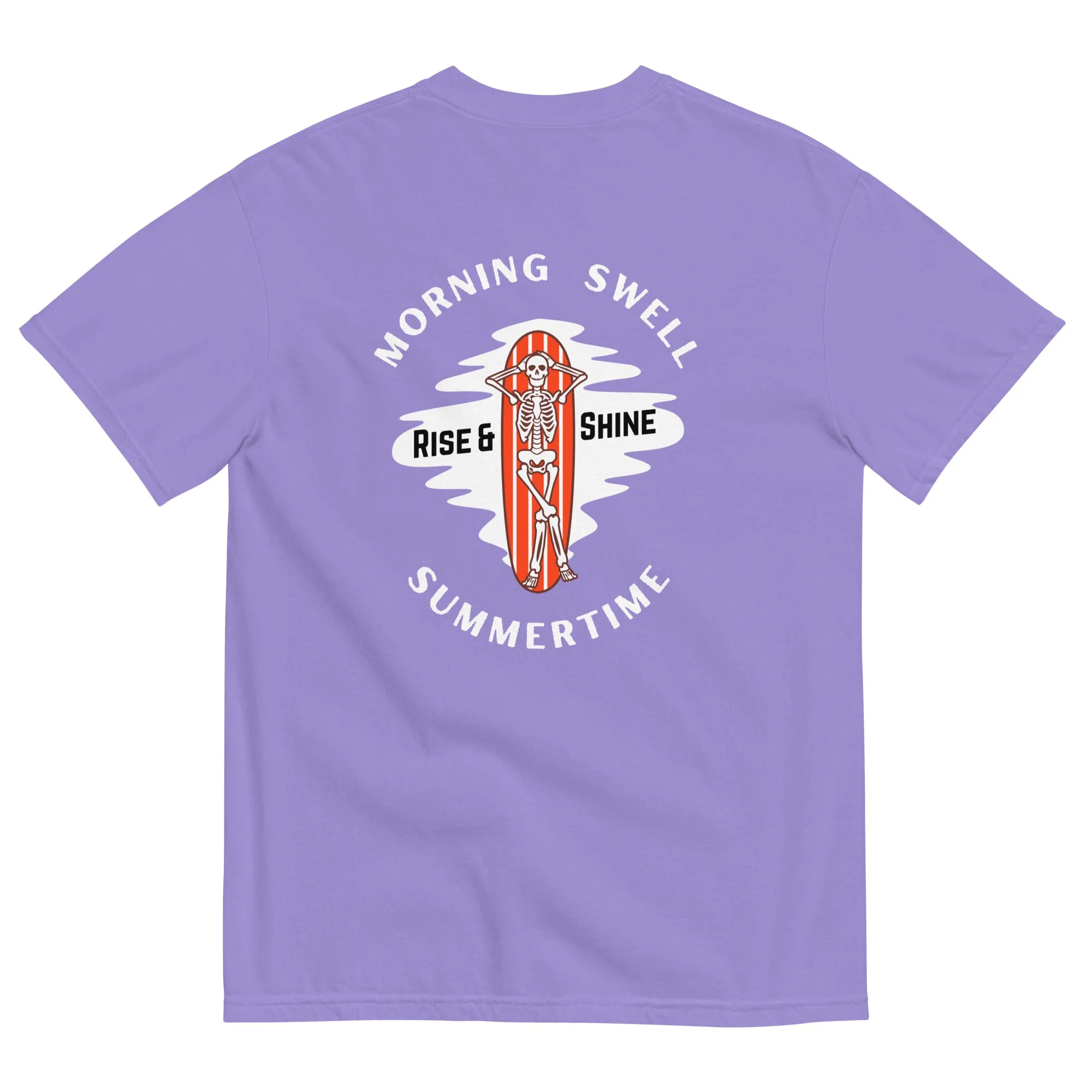 Morning Swell men's garment-dyed heavyweight t-shirt