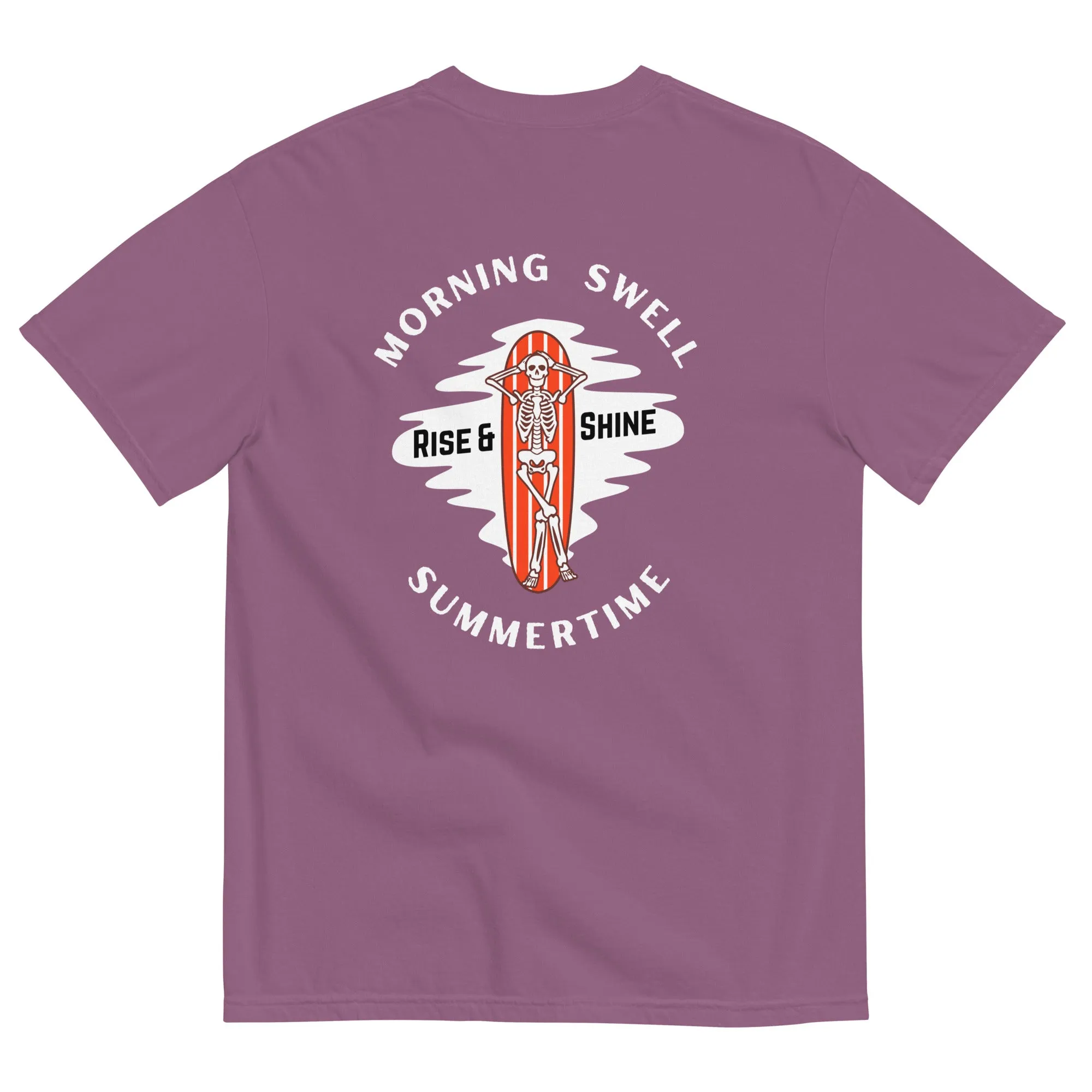 Morning Swell men's garment-dyed heavyweight t-shirt