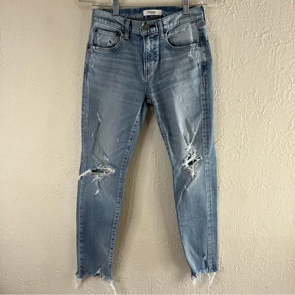 Moussy Vintage Altawoods Skinny in Light Blue