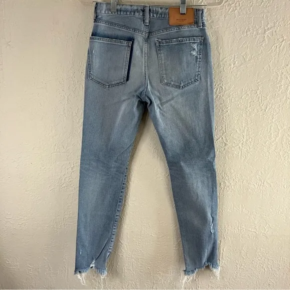Moussy Vintage Altawoods Skinny in Light Blue