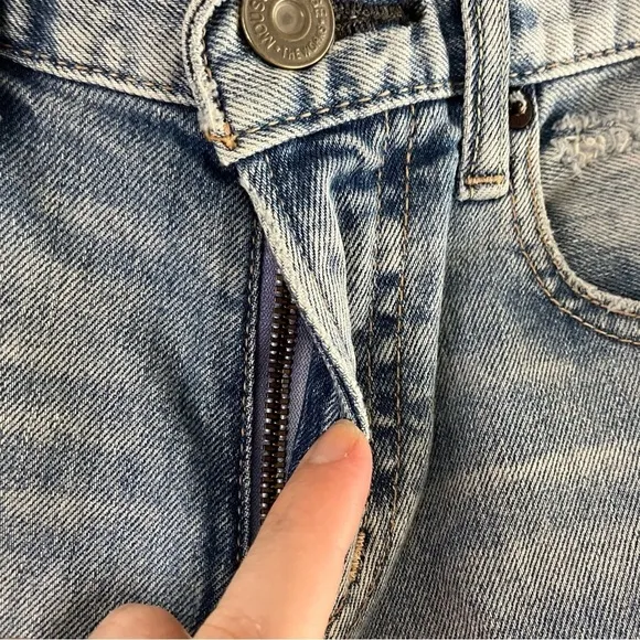 Moussy Vintage Altawoods Skinny in Light Blue