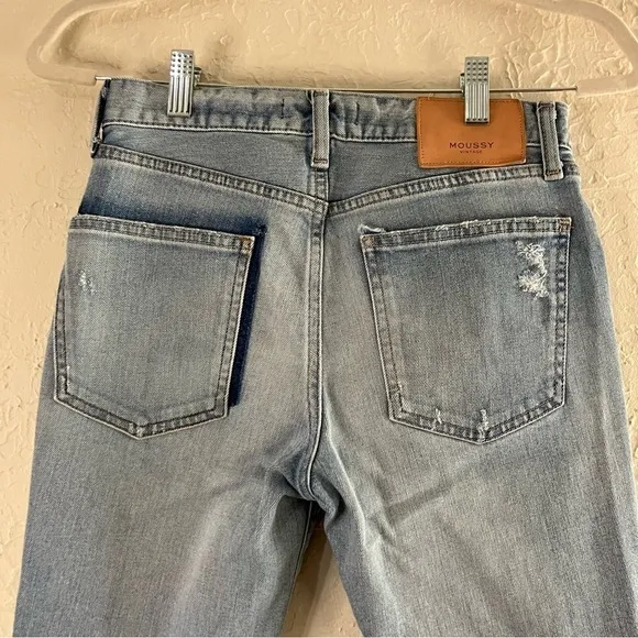 Moussy Vintage Altawoods Skinny in Light Blue