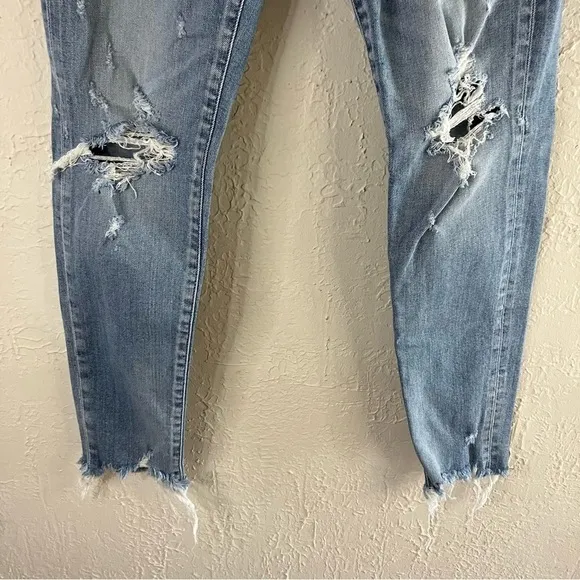 Moussy Vintage Altawoods Skinny in Light Blue