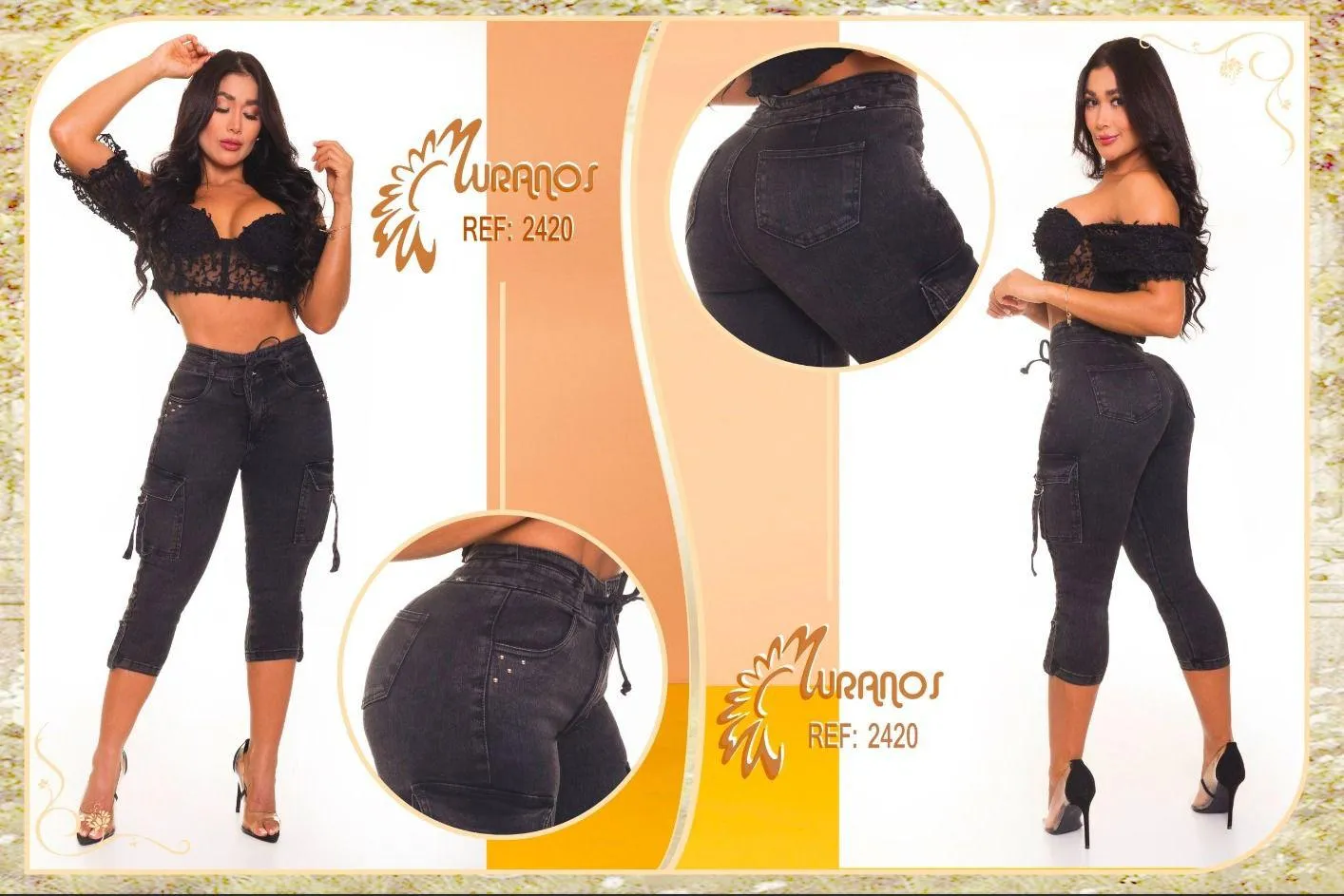 Muranos 2420 100% Authentic Colombian Push Up Jeans