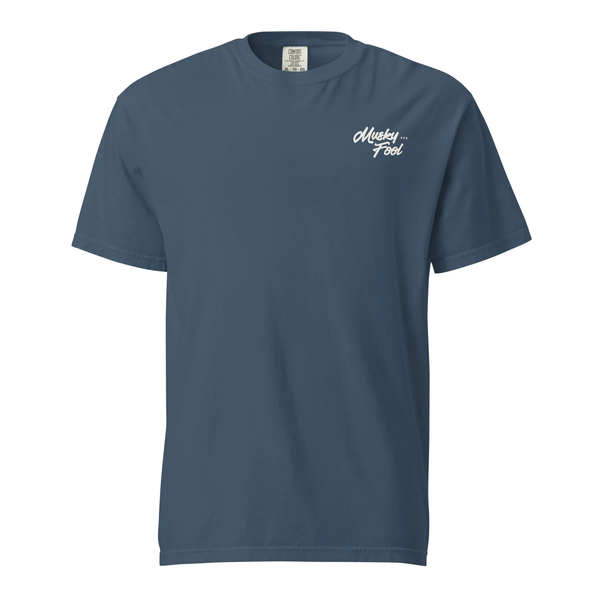 Musky Fool™ SnackTail White Logo T-Shirt