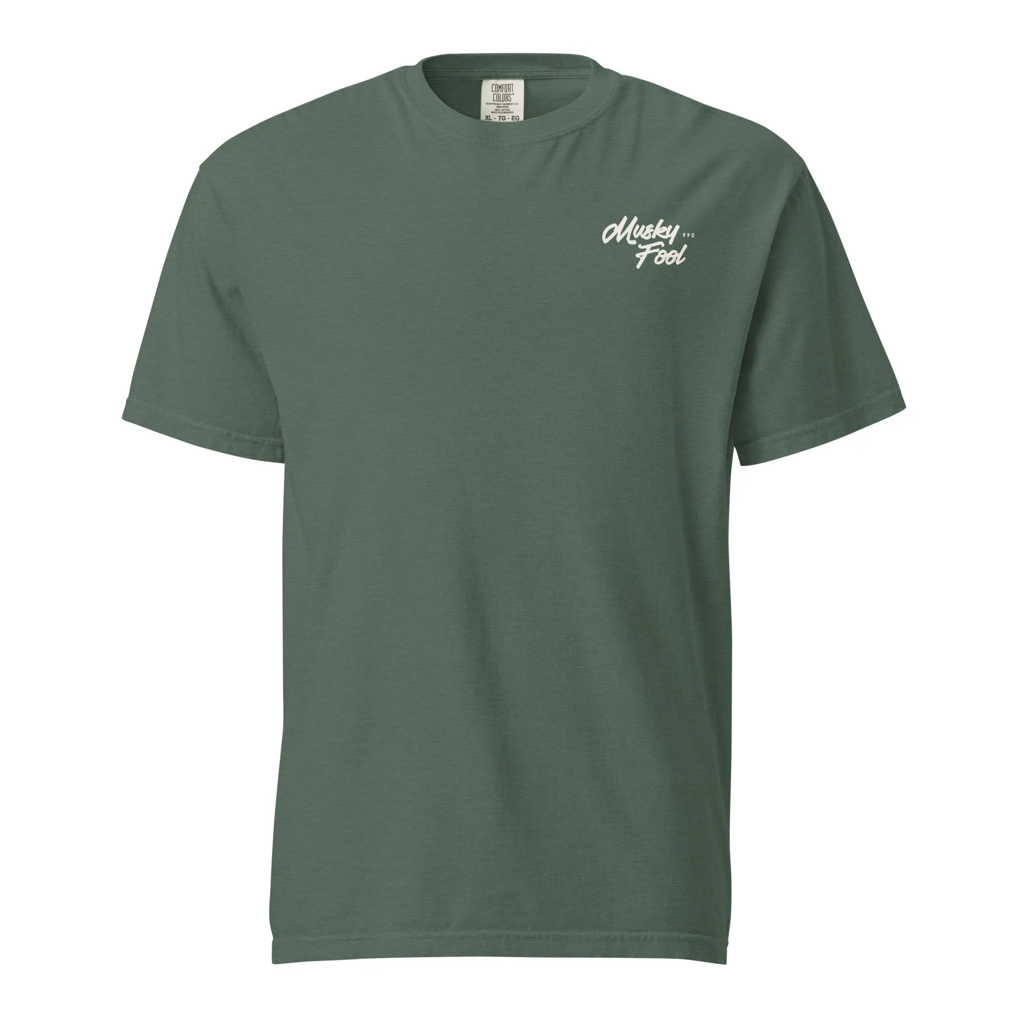 Musky Fool™ SnackTail White Logo T-Shirt