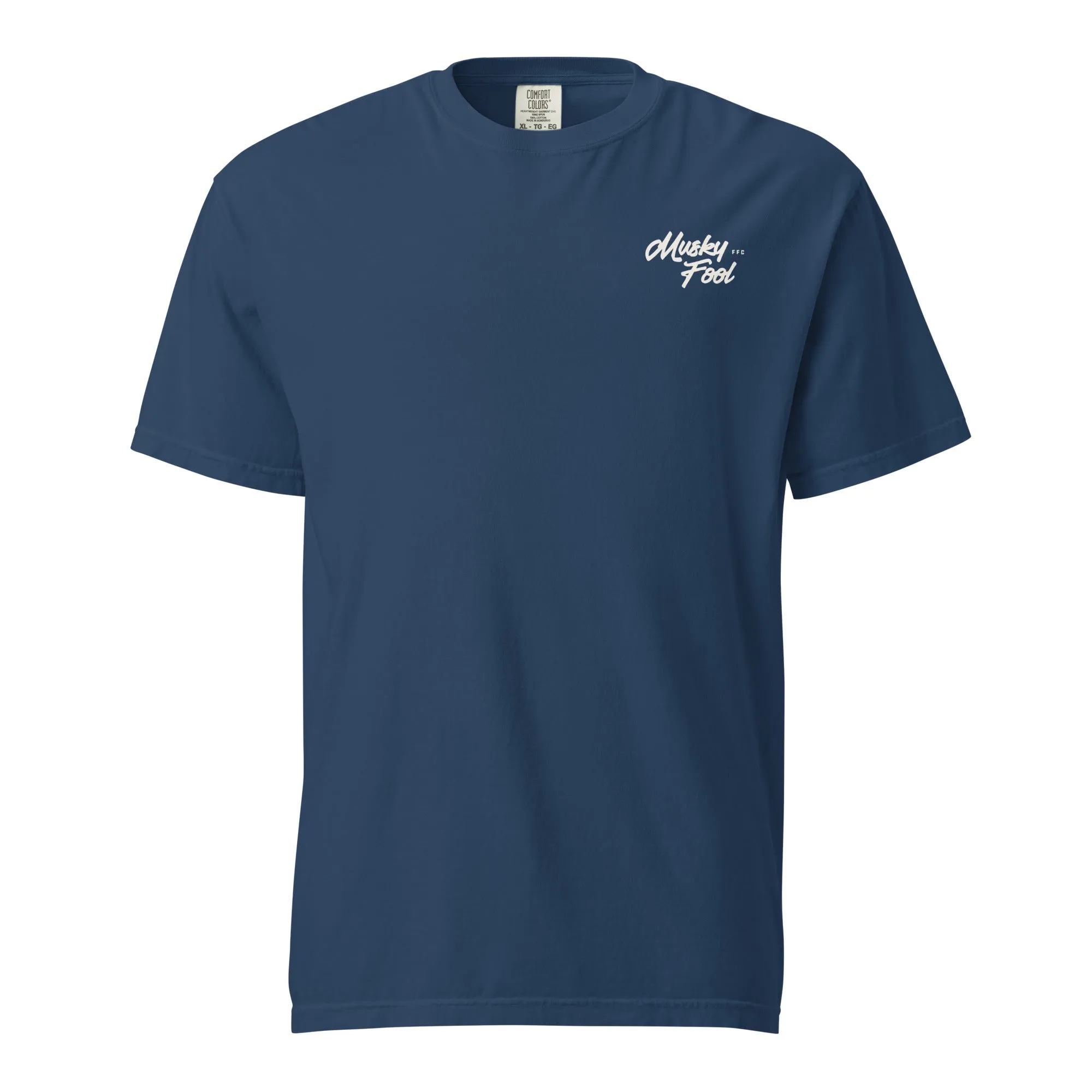 Musky Fool™ SnackTail White Logo T-Shirt