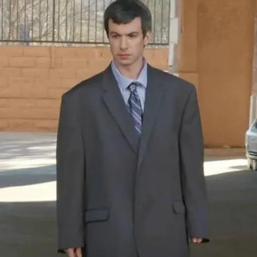 Nathan Fielder Big Gray Suit