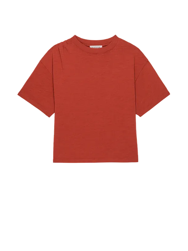Nation LTD RENI TEE Terracotta