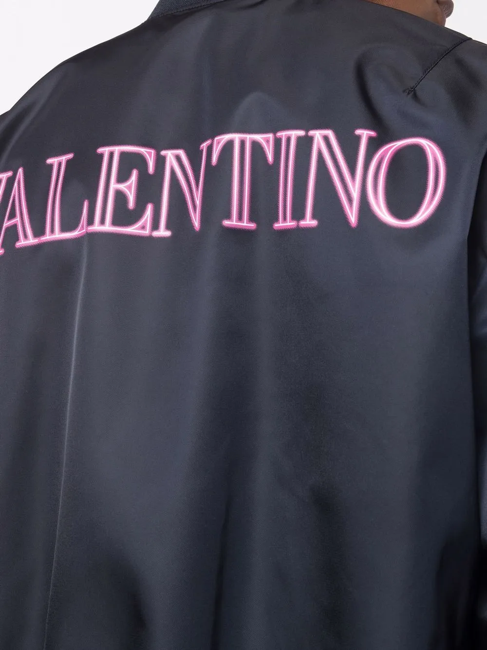 Neon Universe bomber jacket
