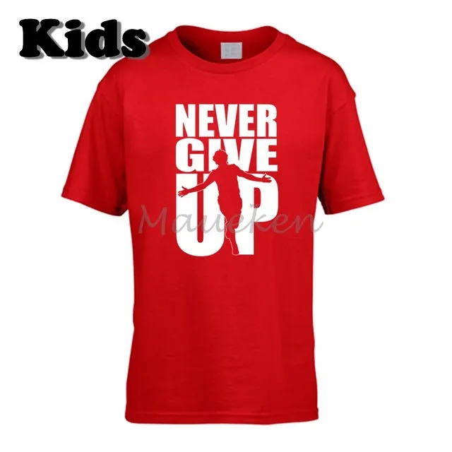 Never Give Up T Shirt