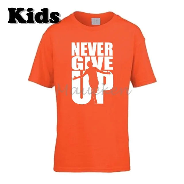 Never Give Up T Shirt