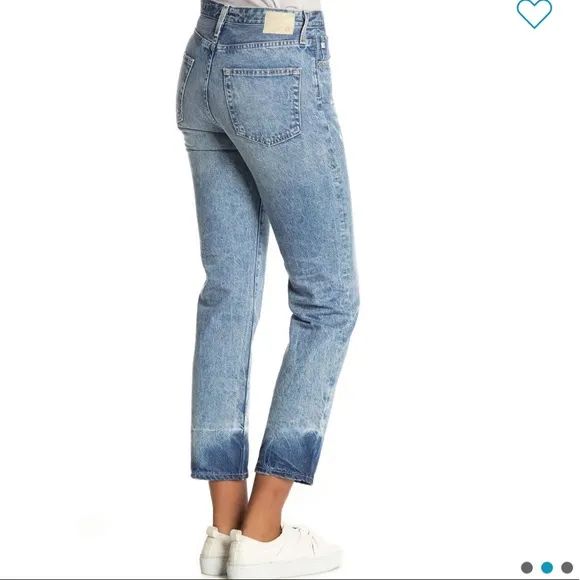 NEW • AG Jeans • Phoebe Straight Leg Jeans Blue