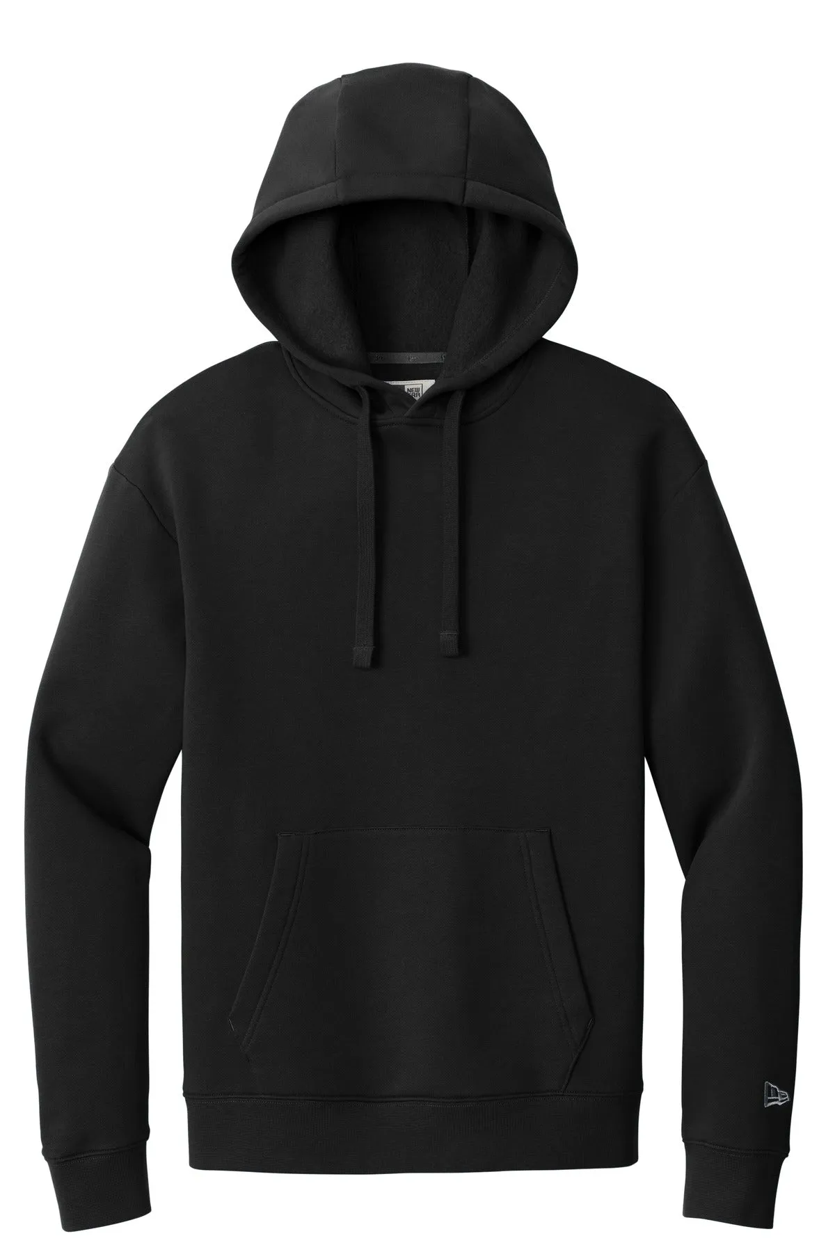 New Era Heritage Fleece Pullover Hoodie NEA525 Black