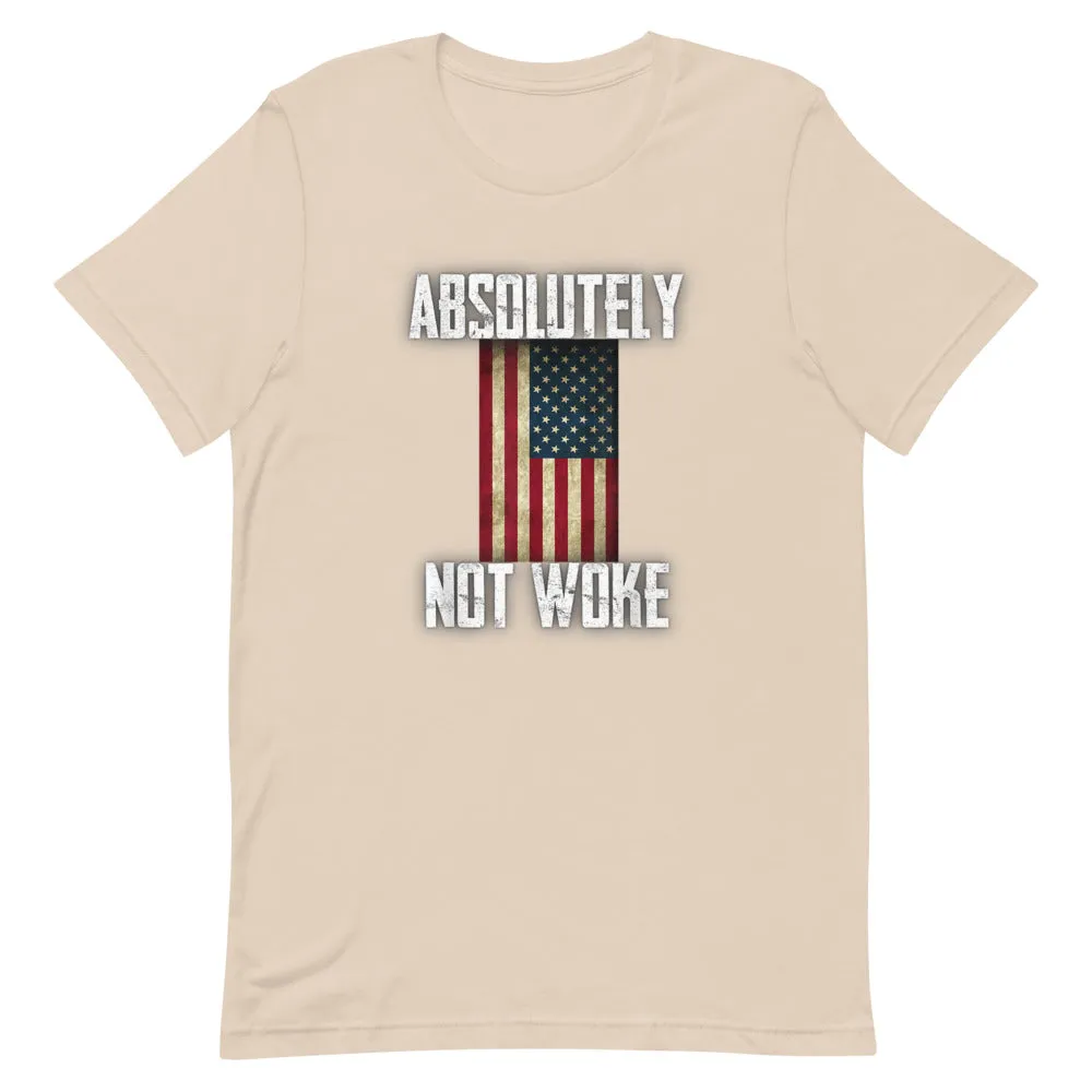 NOT WOKE Short-Sleeve Unisex T-Shirt