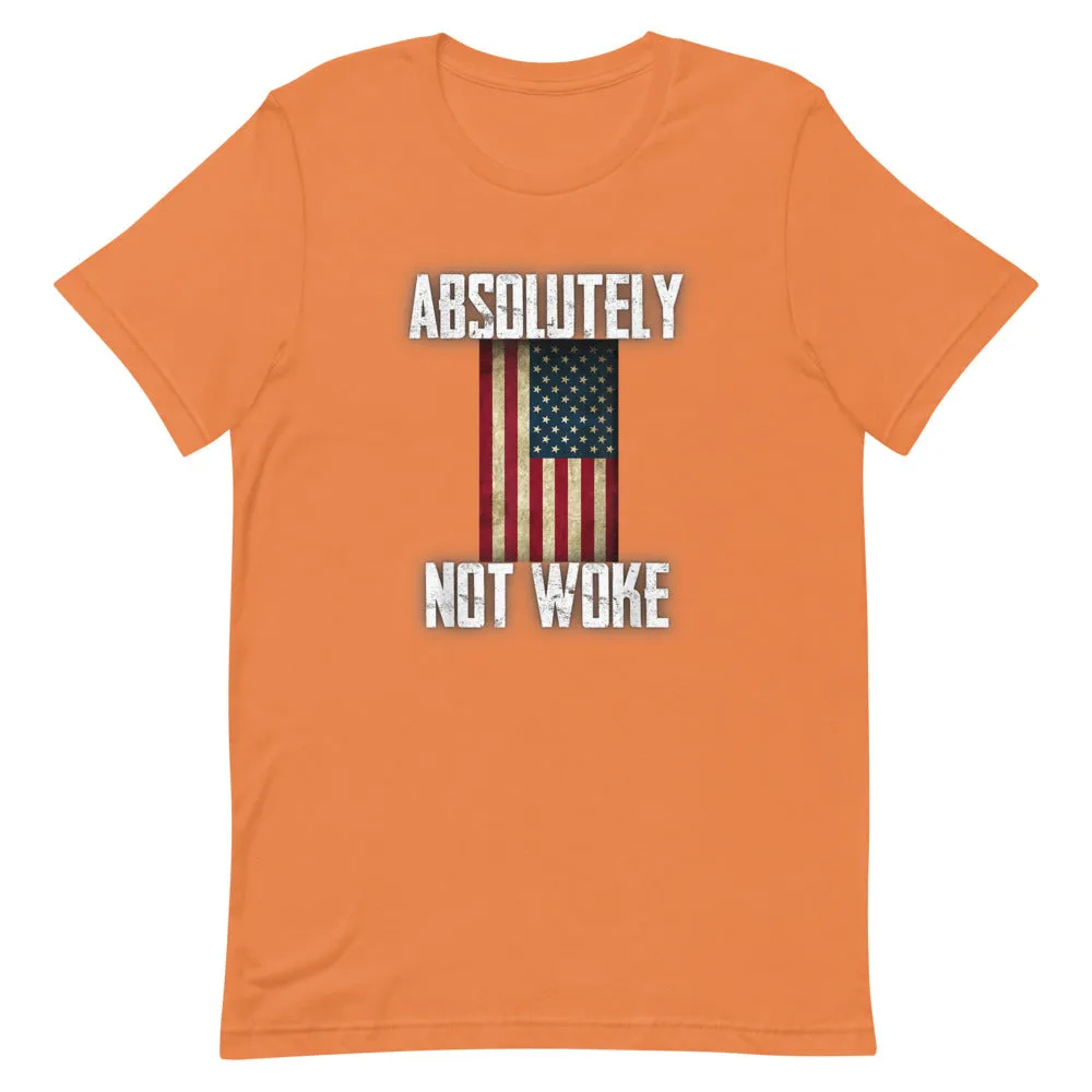 NOT WOKE Short-Sleeve Unisex T-Shirt