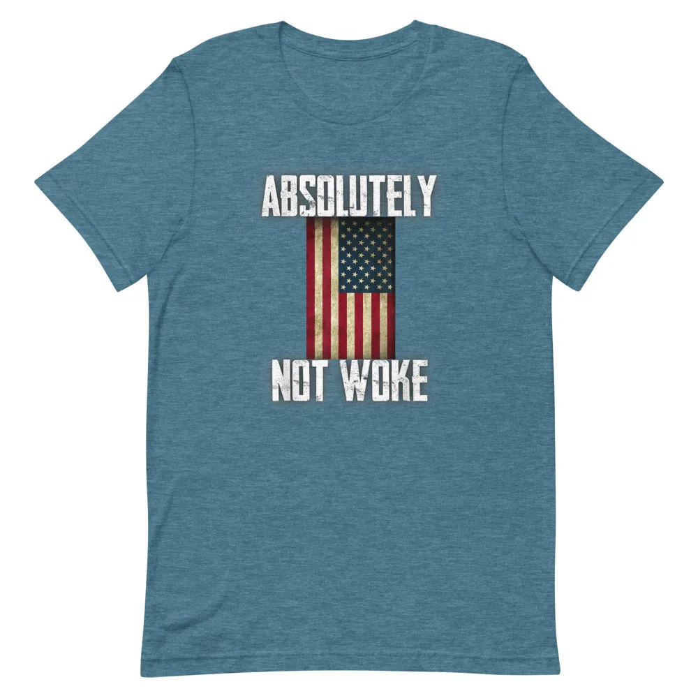 NOT WOKE Short-Sleeve Unisex T-Shirt