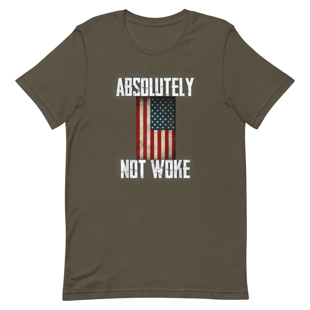 NOT WOKE Short-Sleeve Unisex T-Shirt