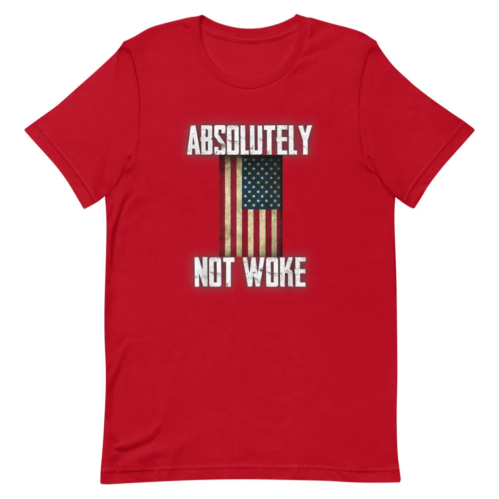 NOT WOKE Short-Sleeve Unisex T-Shirt