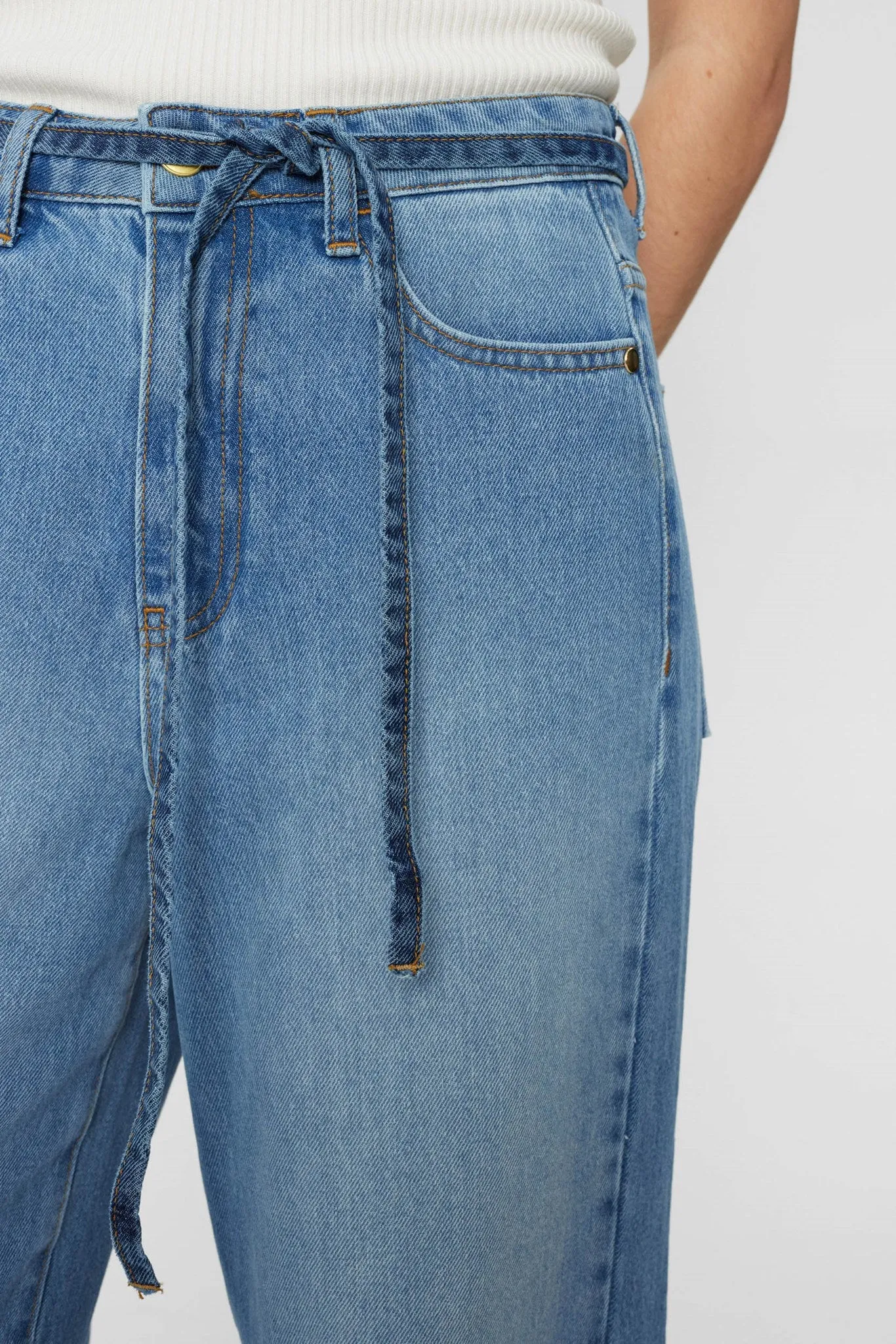 NUBROOKLYN JEANS L.BLUE - Light Blue Denim
