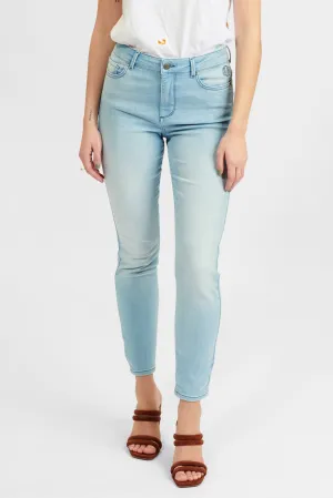 NUCANYON JEANS - Light Blue Denim