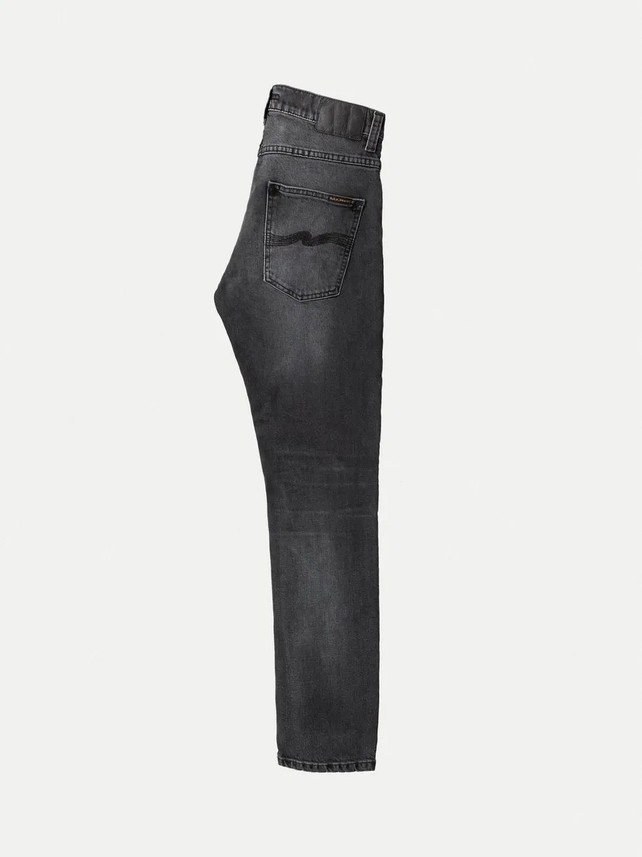 【Nudie Jeans】合身小直筒 灰黑微刷／Grim Tim Dark Cove