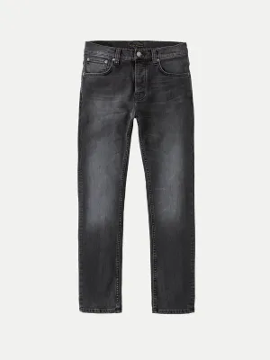 【Nudie Jeans】合身小直筒 灰黑微刷／Grim Tim Dark Cove