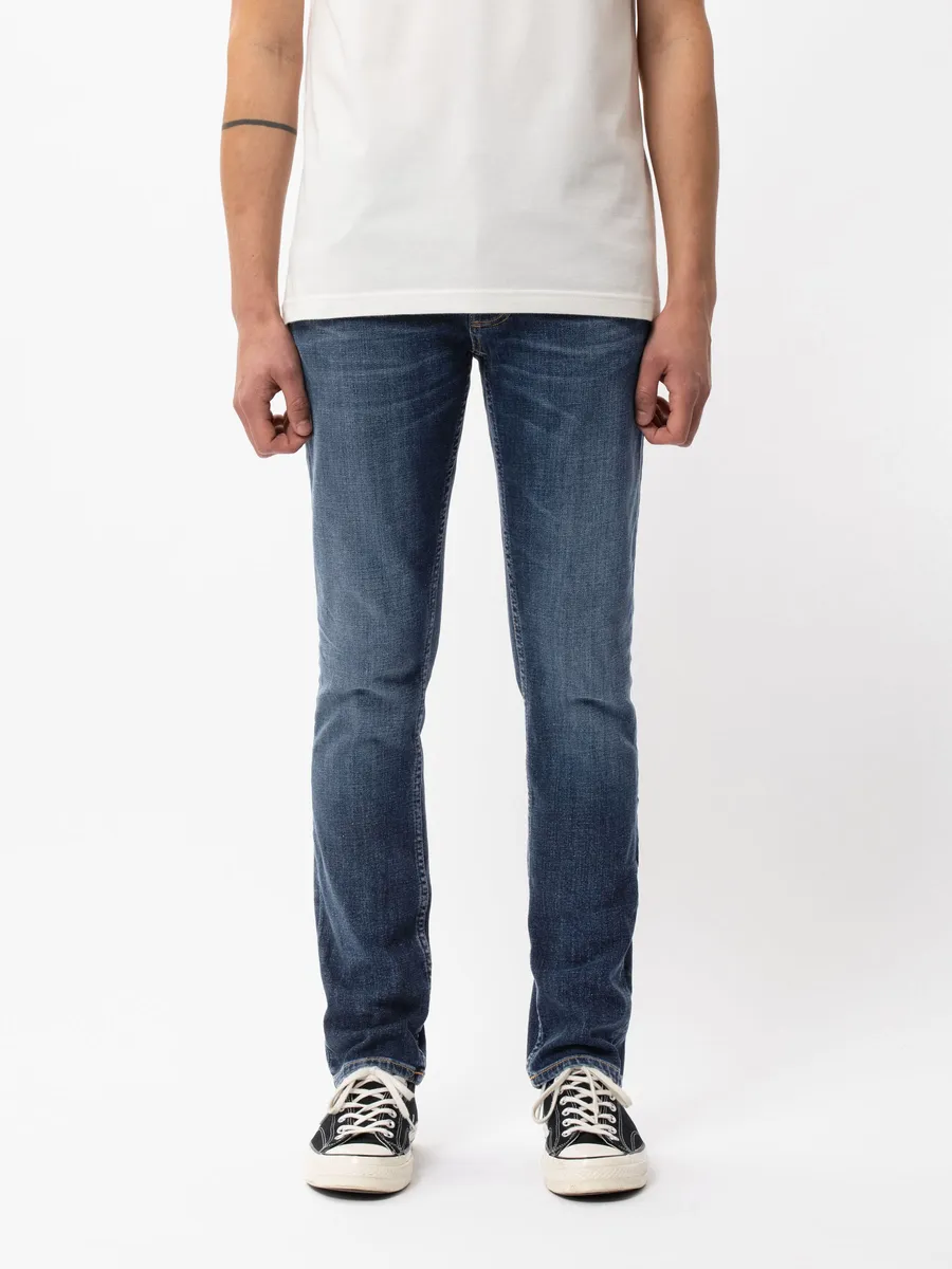 【Nudie Jeans】合身小直筒／12oz／Grim Tim Indigo Myth