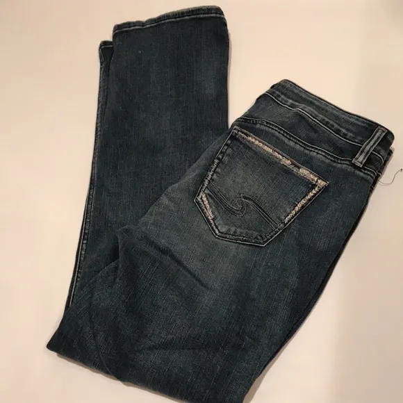 NWOT SILVER JEANS ELYSE SLIM BOOT 28 x 31