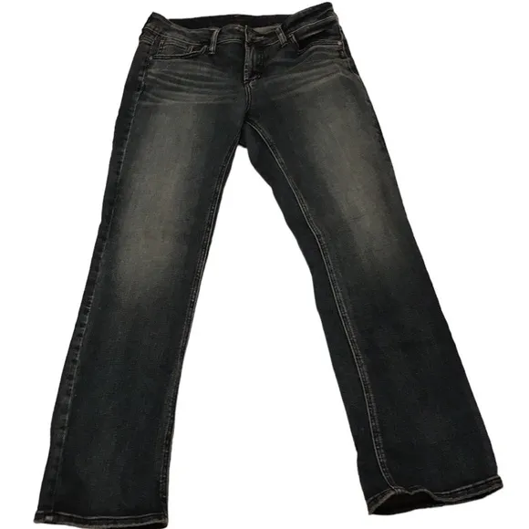 NWOT SILVER JEANS ELYSE SLIM BOOT 28 x 31