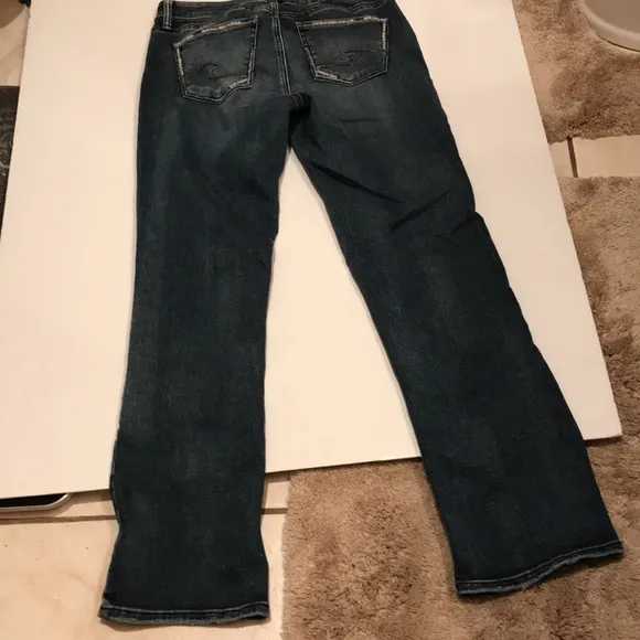 NWOT SILVER JEANS ELYSE SLIM BOOT 28 x 31