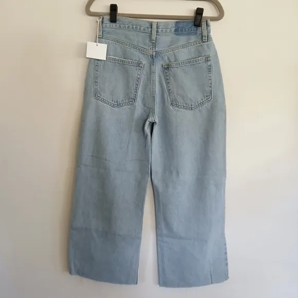 NWT ETICA DEVON WIDE LEG JEANS IN MOJAVE RIVER SIZE 26