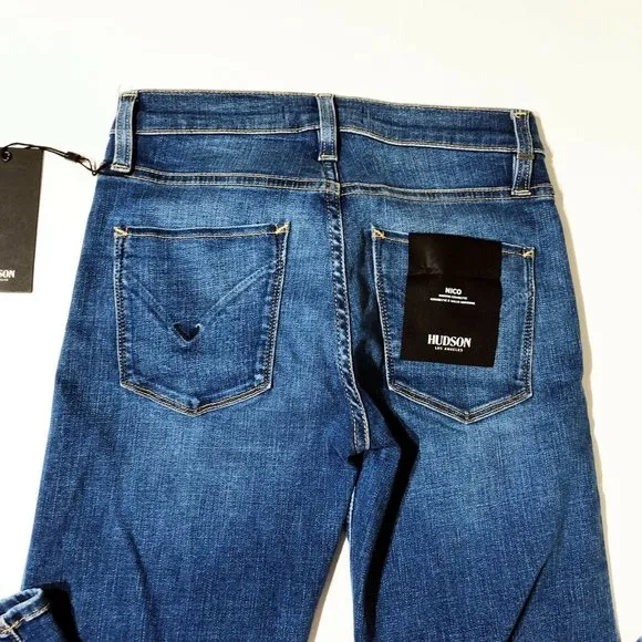 NWT Hudson Nico Cigarette Straight Ankle Jeans