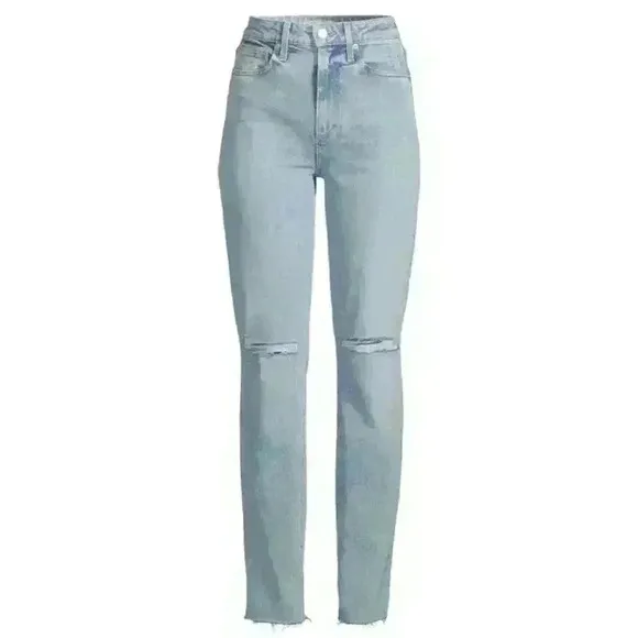 NWT Le Jean Lara Voyage High-Rise Slim Jean