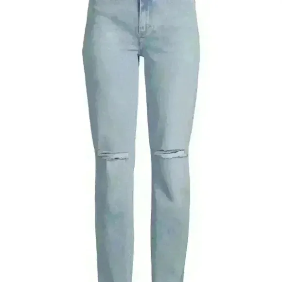NWT Le Jean Lara Voyage High-Rise Slim Jean