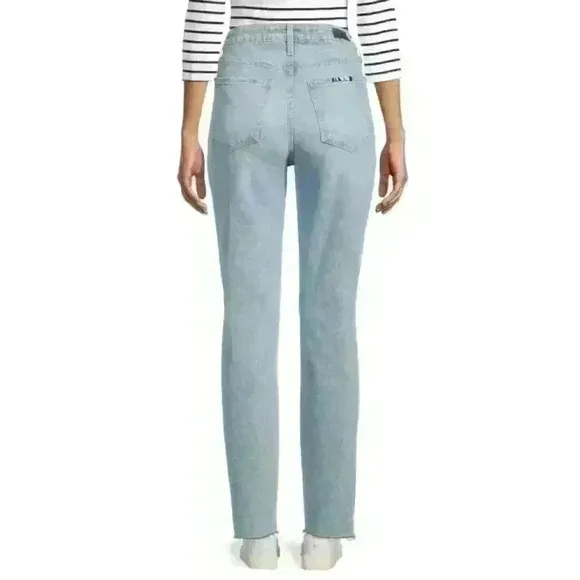 NWT Le Jean Lara Voyage High-Rise Slim Jean