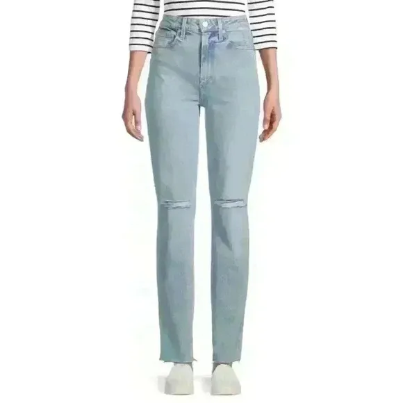 NWT Le Jean Lara Voyage High-Rise Slim Jean