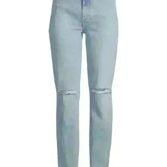 NWT Le Jean Lara Voyage High-Rise Slim Jean